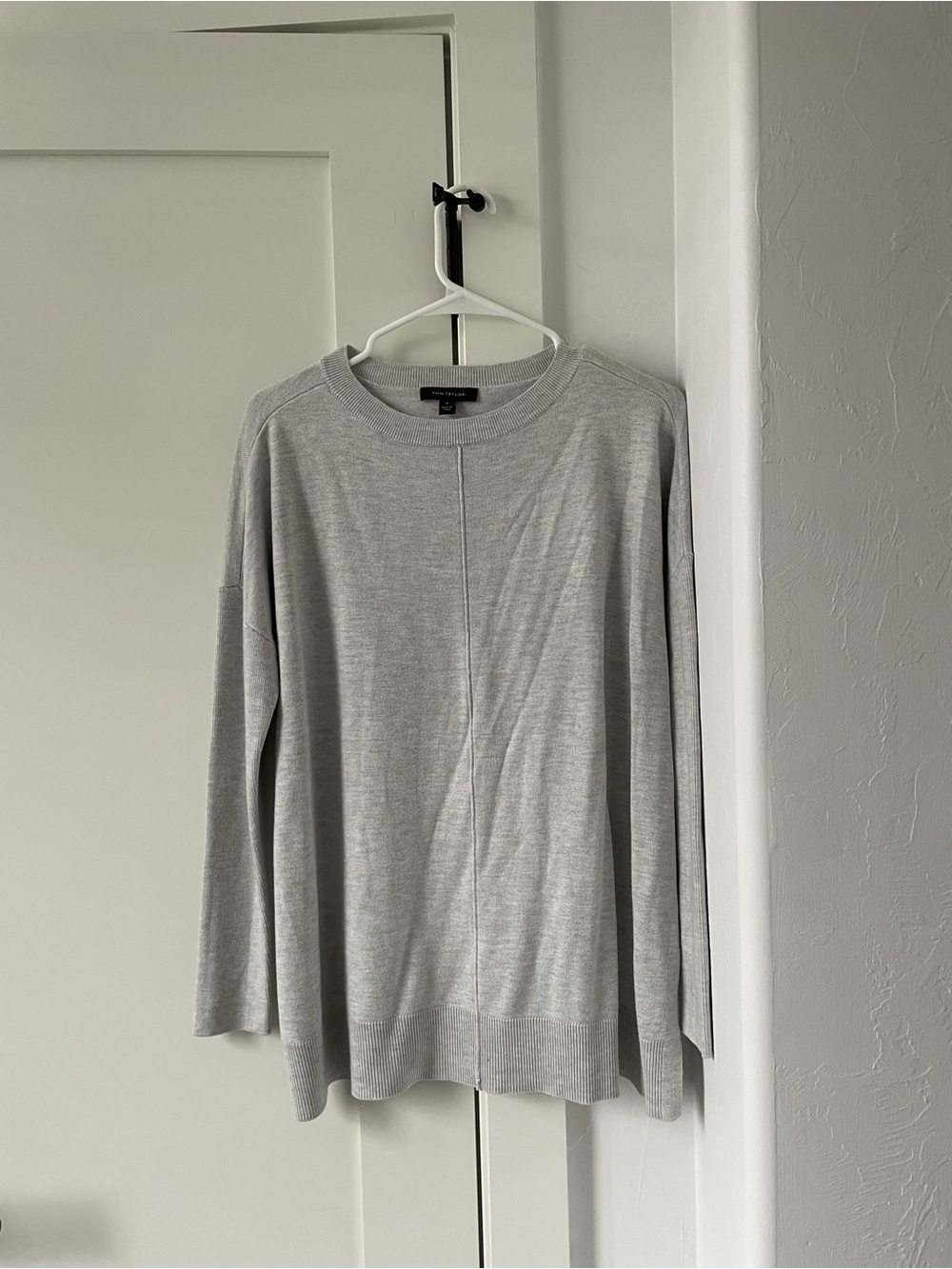 Light Gray Crewneck Sweater
